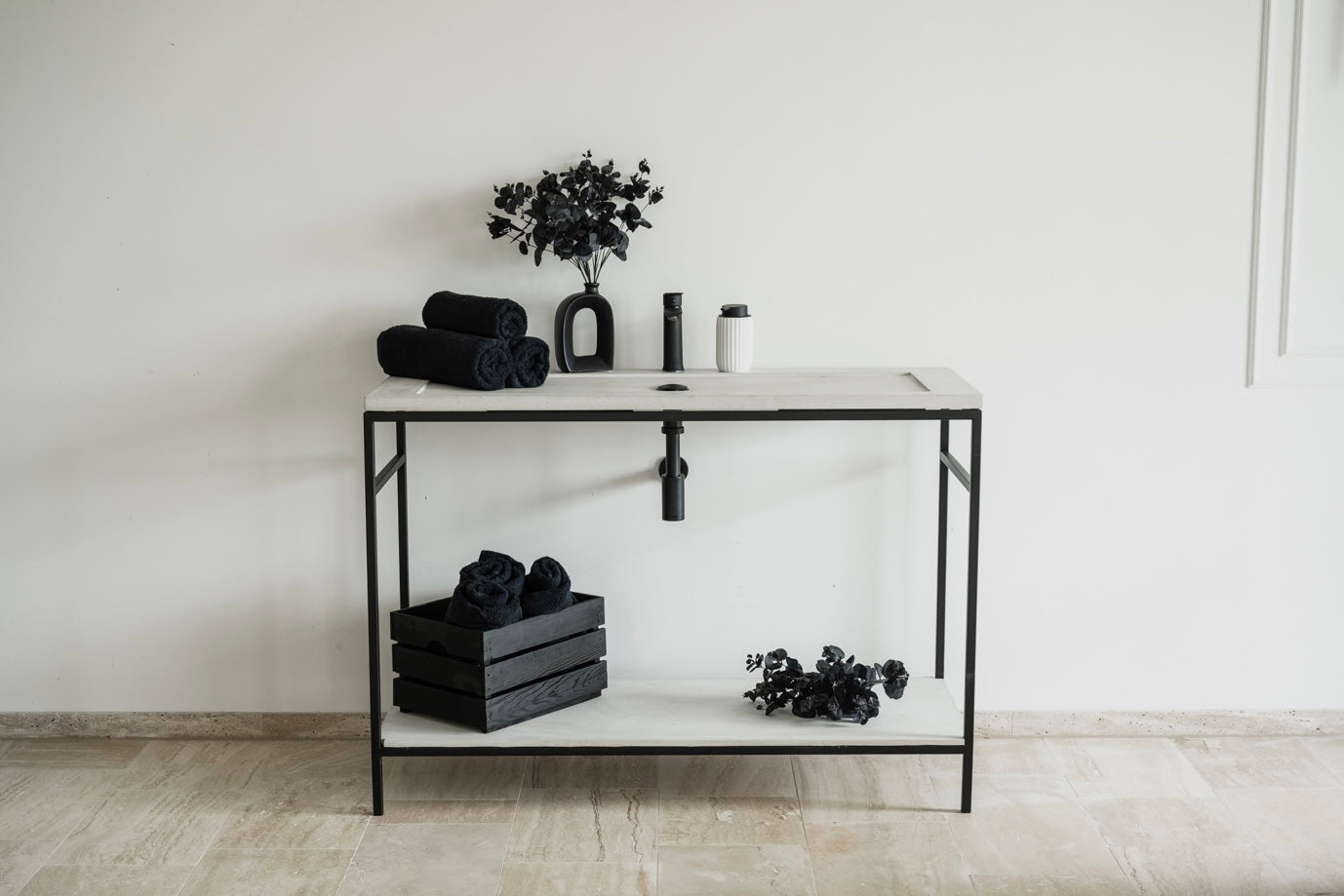 Unterschrank für Betonwaschbecken, MERALD - MeeAR Design