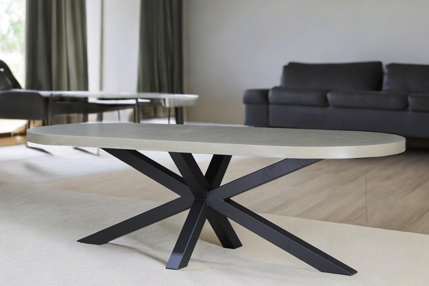Massiver Betonesstisch, JAMANT lll - MeeAR Design